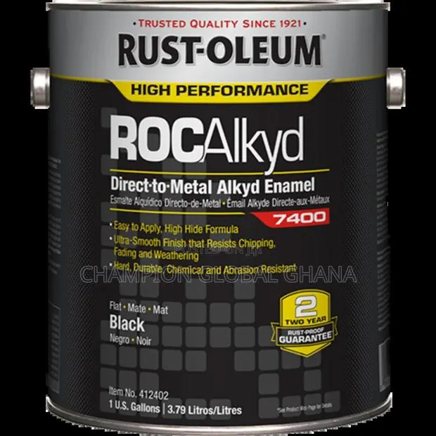 Rust-oelum Enamel Anti Rust Black Paint · Photo 1