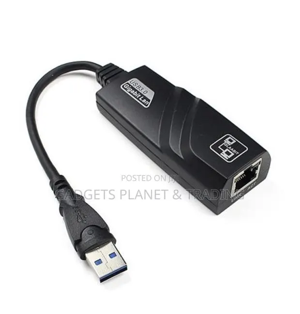 Usb 3.0 Ethernet Adapter 10/100/1000mbps to Lan Rj45 · Photo 1