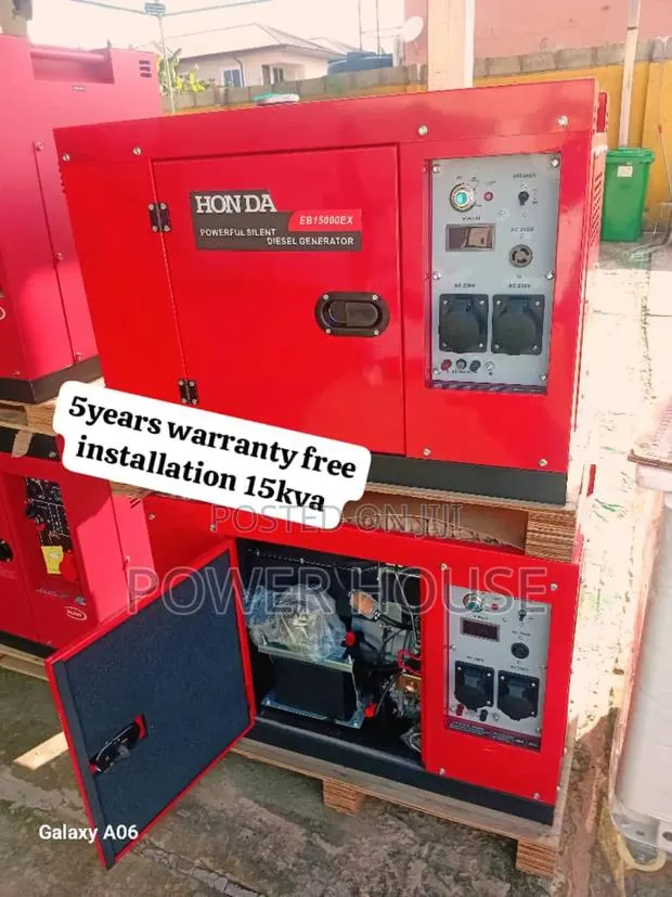 Loop Amp Aether Honda Diesel Generator 15kva 16500watts Hond · Photo 1