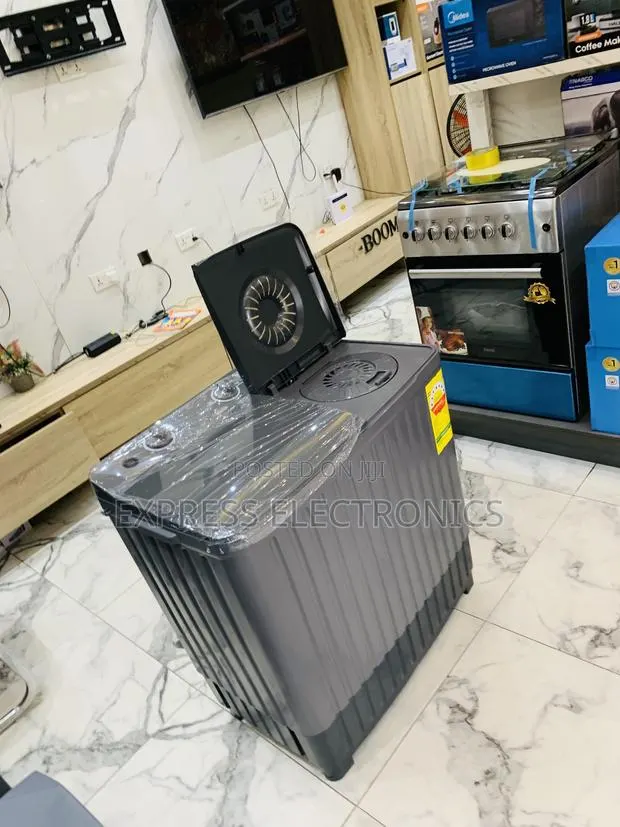 Highly Recommended Washing Machine Semi Auto Nasco Black 11kg · Photo 1