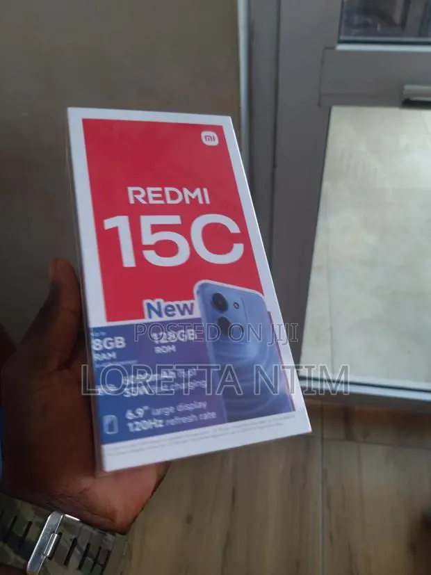 New Xiaomi Redmi 15C 4G 128 GB Black · Photo 1