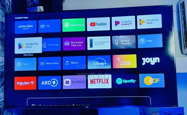 Sony 55 Inch Android Smart Uhd Digital Satellite TVS · Photo 1