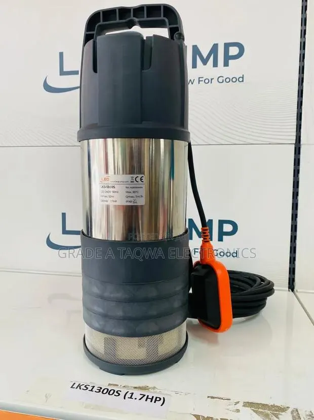 Leo 1.7 Horsepower Stainless Submersible Water Pump · Photo 1