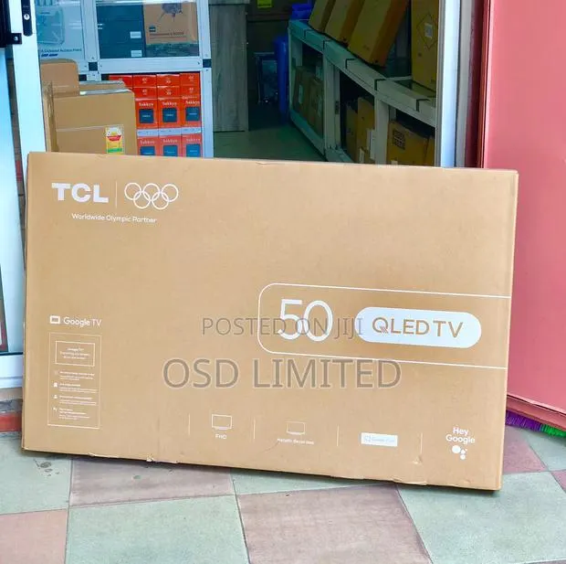 Brand New TCL 50” Qled Smart Android Tv · Photo 1