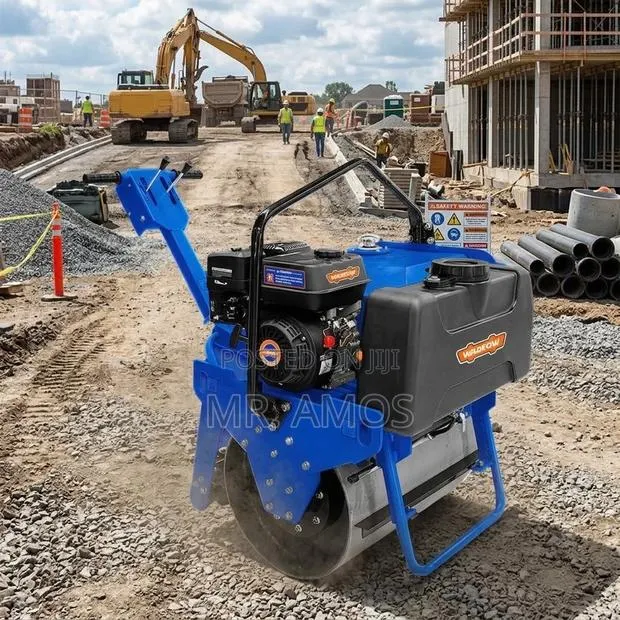 290KG Walk Behind Single Drum Roller Compactor Hmmmyy 6.5HP - · Photo 1