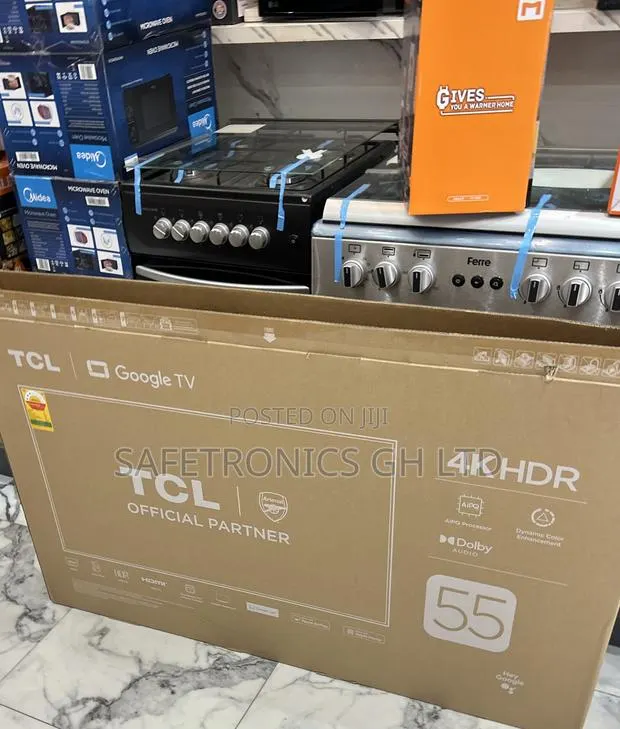 Durable Sleek TCL TV 55 Smart Satellite Andriod UHD · Photo 1