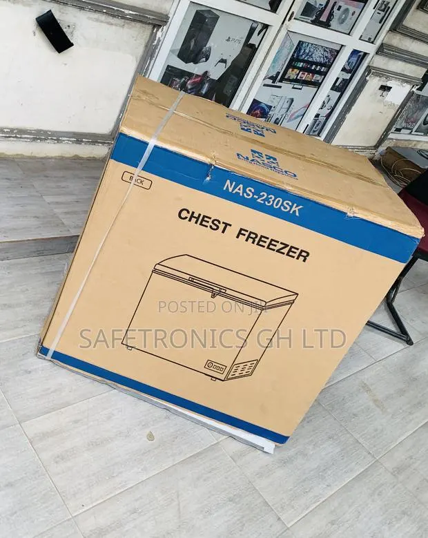 Extremely Durable Nasco 195l Nas-230sk Chest Freezer Silver · Photo 1