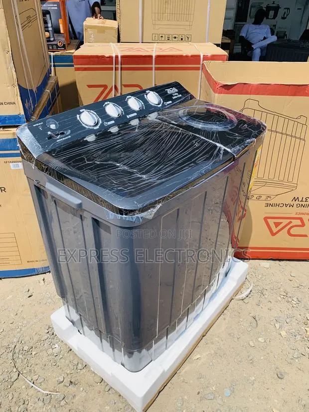 Text Us Zara Black 13kg Topload Twintub Semi Automatic · Photo 1