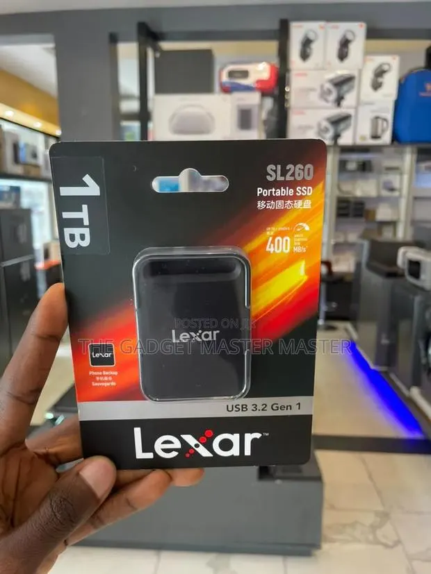 Lexar Usb 3.2 Gen 1 Sl260 Portable Ssd 1tb · Photo 1