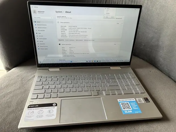 Laptop HP Envy x360 12GB Intel Core i7 SSD 256GB · Photo 1