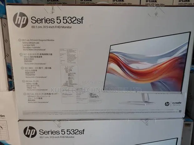 Hp 532sf Monitor 31.5 Inches FHD LCD Va 100hz 7ms Black · Photo 1