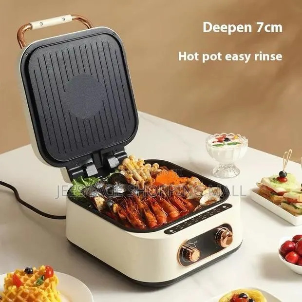 2-in-1 Electric Hot Pot Grill · Photo 1