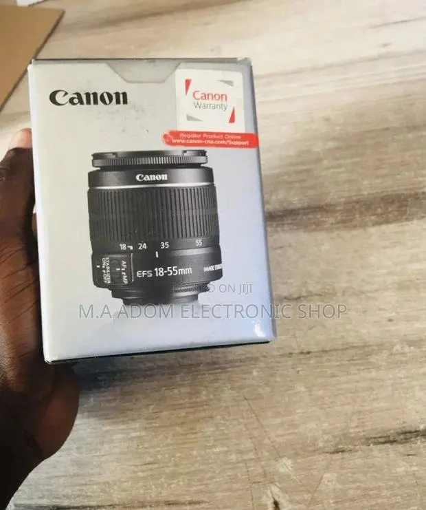 Affordable Canon EF-S 18-55mm F/3.5-5.6 IS II Lens. · Photo 1
