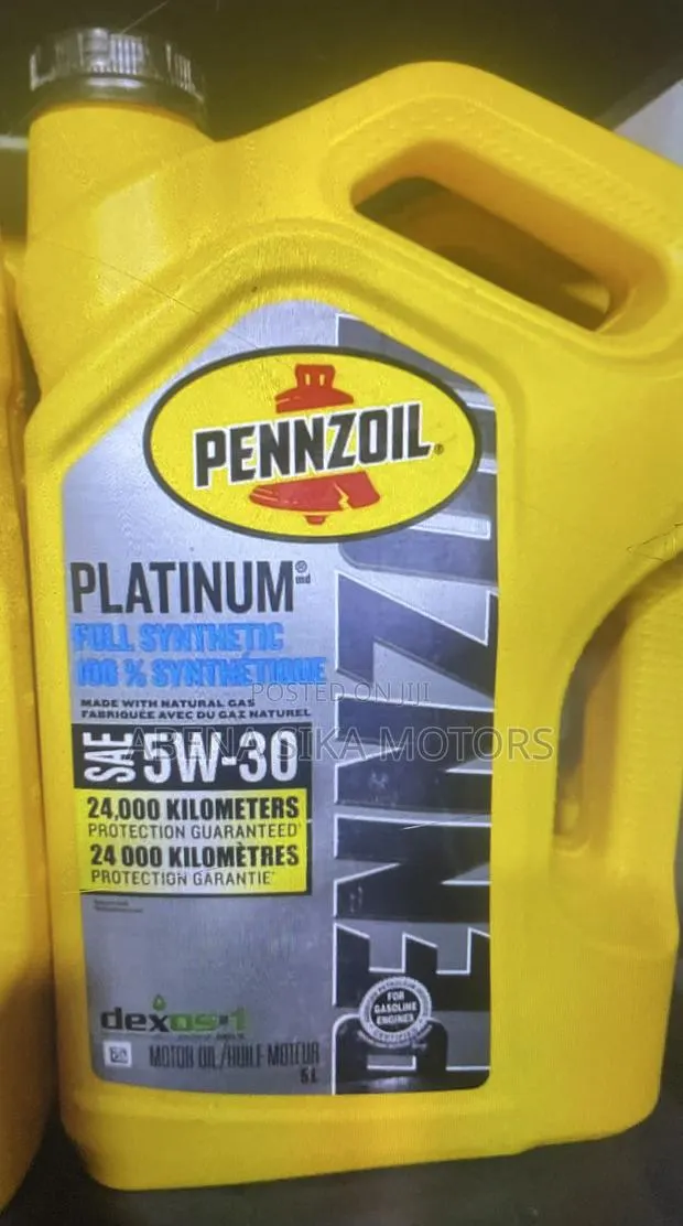 Pennzoil Platinum Full Synthetic Sae 5w-30 Motor Oil · Photo 1