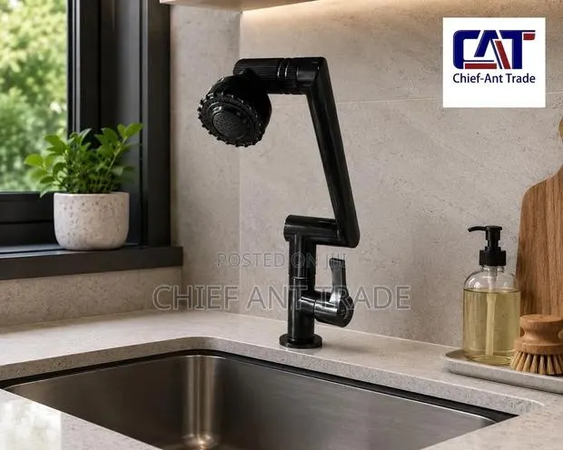 Twist and Turn Kitchen Faucet / Tap Pvc. Klet017 · Photo 1