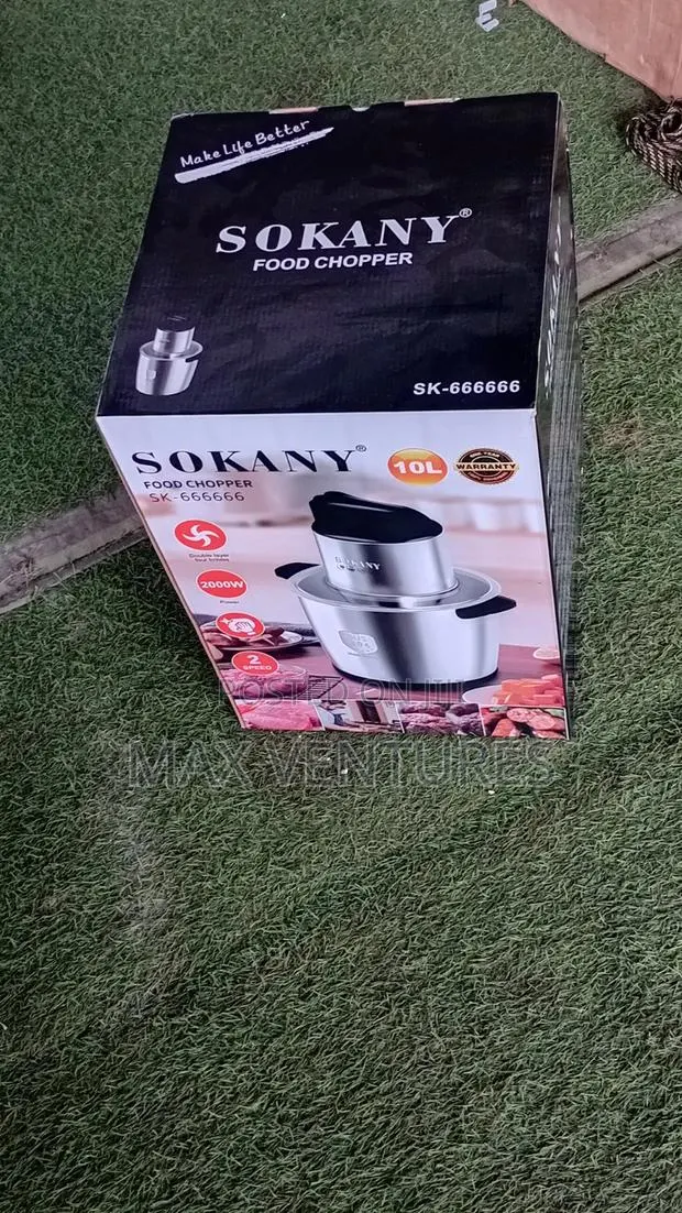 Large Capacity Sokany 10l Kitchen Food Chopper Machine 10l · Photo 1
