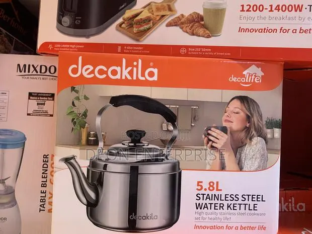 Decakila 5.8L Stainless Kettle · Photo 1