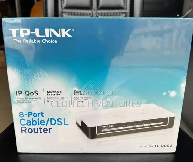 TP Link 8 Port Cable/DSL Router · Photo 1