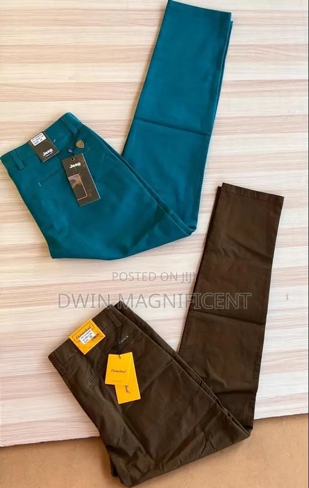 Delacruze/ Palm Chart/Jeep Stretch Khaki · Photo 1