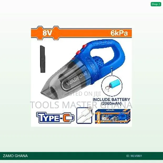 Cordless Vacuum - Wlv0801 · Photo 1