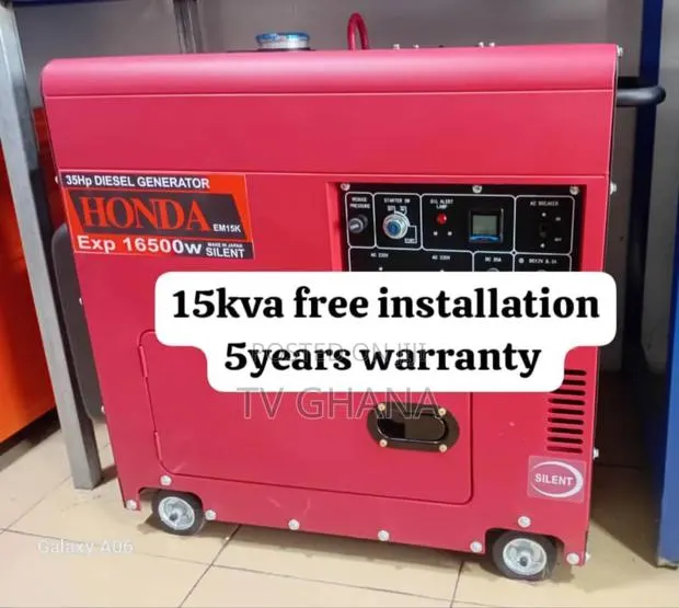 No Break in Business 15kva 16500wats Silent Diesel Generator · Photo 1
