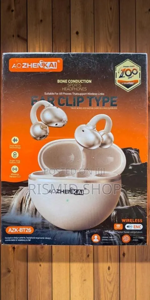 Ao Zhenkai Azk-Bt26 Ear Clip Type Earphones · Photo 1