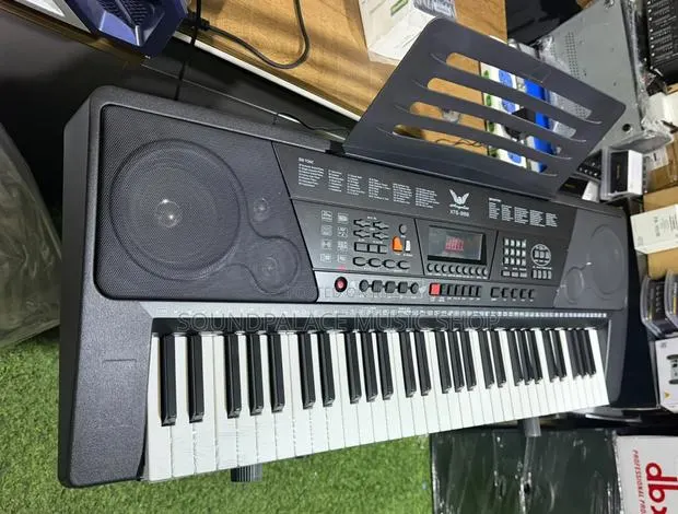 Angelet XTS-966 Electronic Keyboard With 61 Keys and a Black Finish · Photo 1