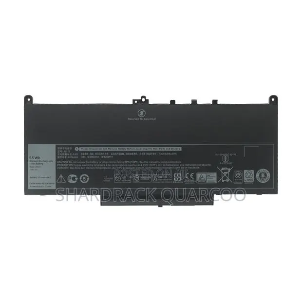 J60j5 7.6v 55wh Laptop Battery for Dell Latitude E7270 E7470 · Photo 1