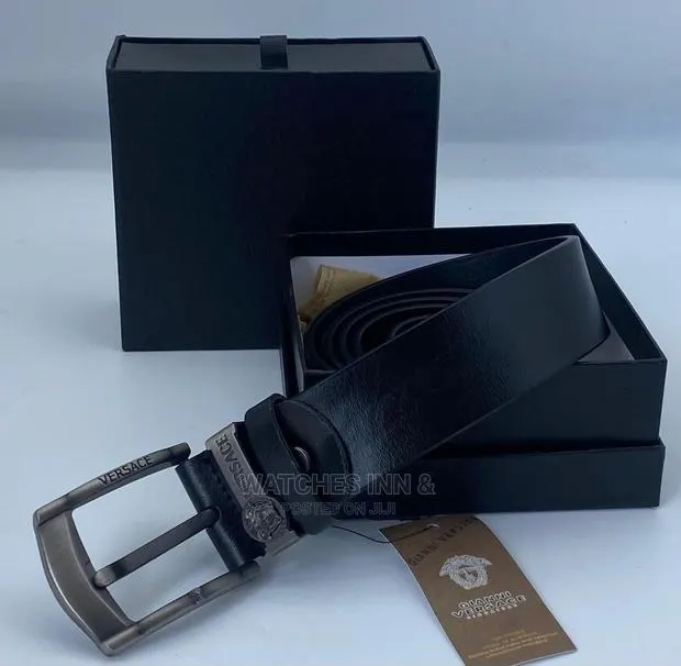 Versace Leather Belt · Photo 1