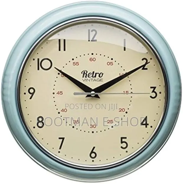 New Elegent Retro Clock - Duck Egg Stylish Wall Clocks · Photo 1