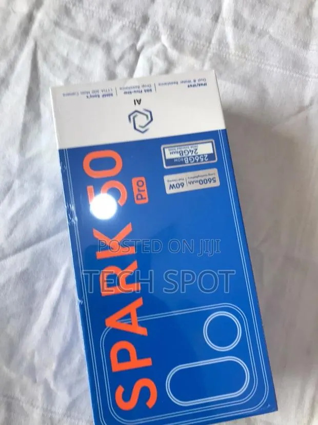 New Tecno Spark 50 Pro 256 GB Blue · Photo 1