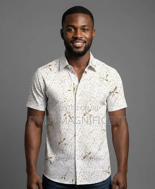 L 2029 Patterned Regular Fit Dress Shirt. · Photo 1