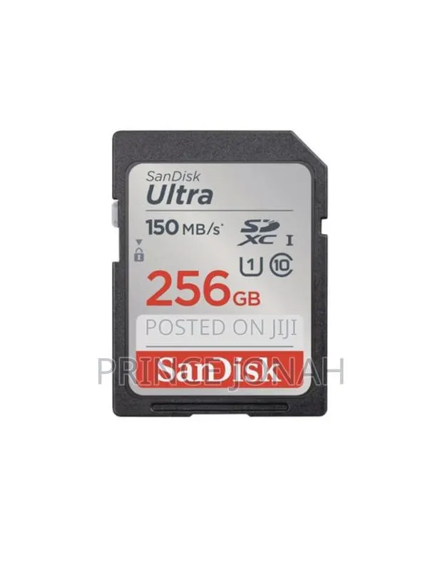 Rent/Hire Sandisk Sd Card 256gb 150mb/S Class 10 Accra Ghana · Photo 1
