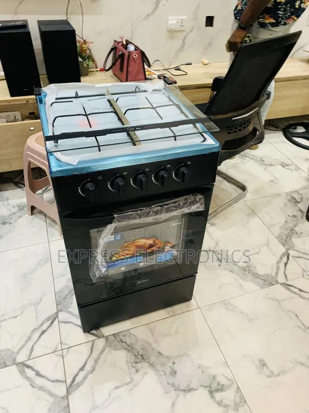 Hot Deals on Midea Gas Cooker Oven Black 4burner · Photo 1