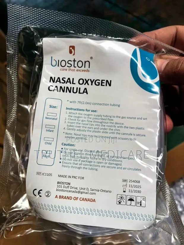 Nasal Oxygen Cannula · Photo 1