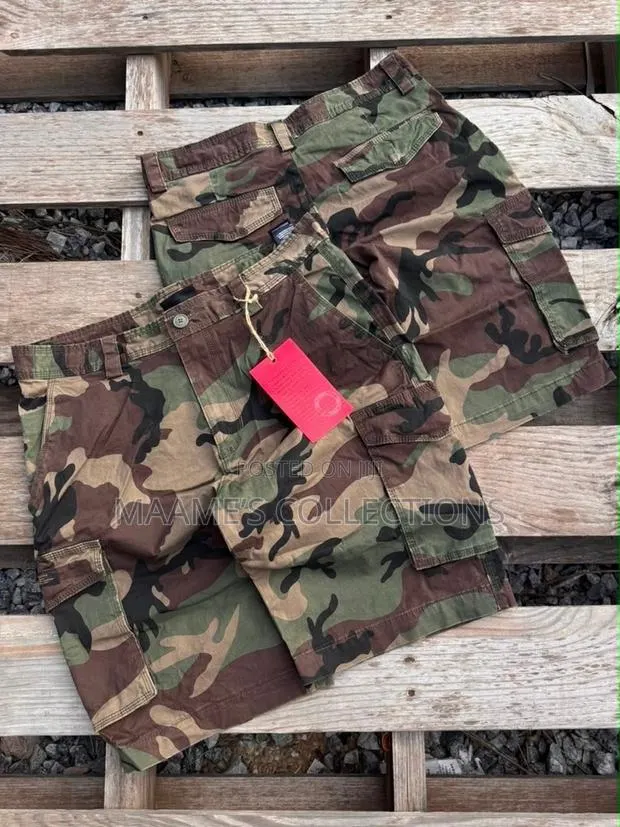 Trendy Men’s Utility Cargo Shorts – Multiple Designs · Photo 1