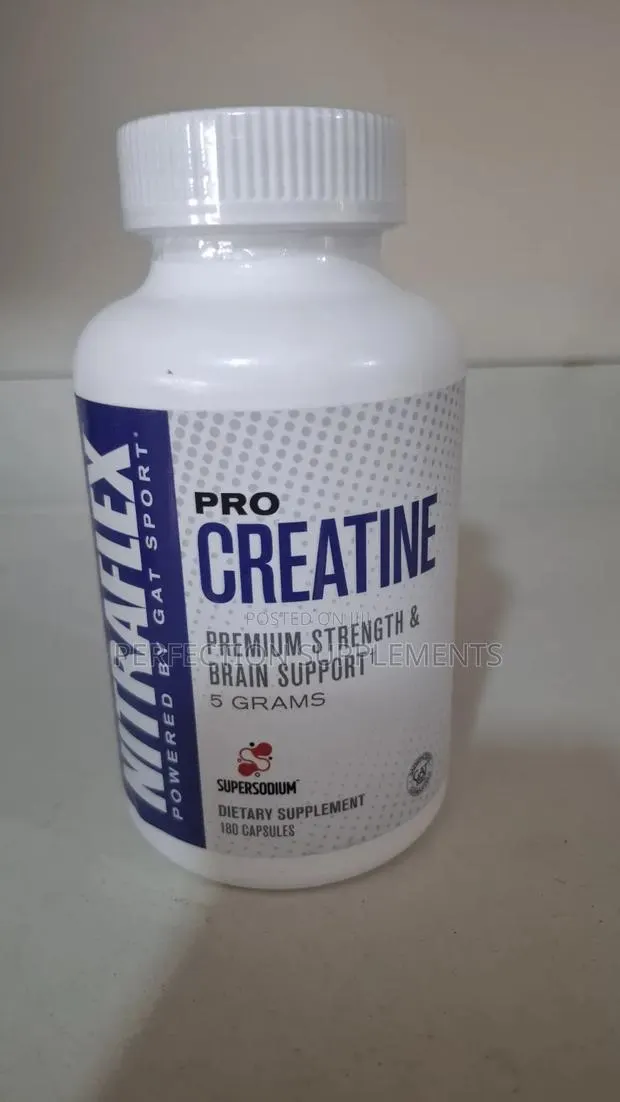 NITRAFLEX PRO CREATINE: Premium Strength Brain Support · Photo 1