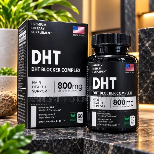 DHT Blocker Complex Dietary Supplement – 800mg Blend · Photo 1
