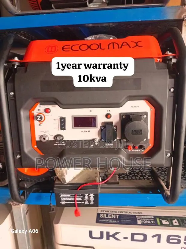 Aircool Solara Prime Ecoolmax Inverter Generator 10kva · Photo 1