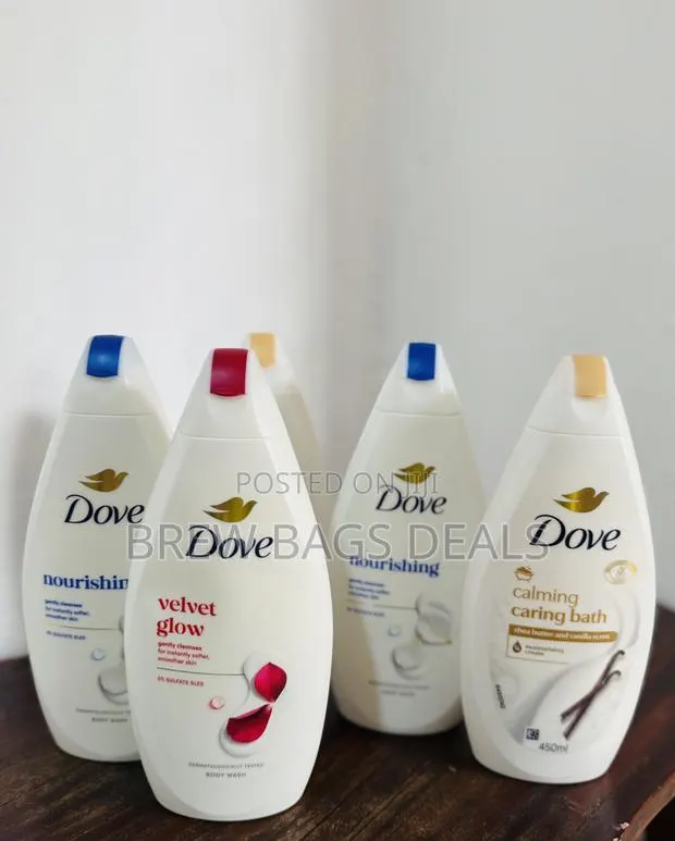 Dove Velvet Glow Body Wash & Nourishing 250ml Body Wash From Uk. · Photo 1