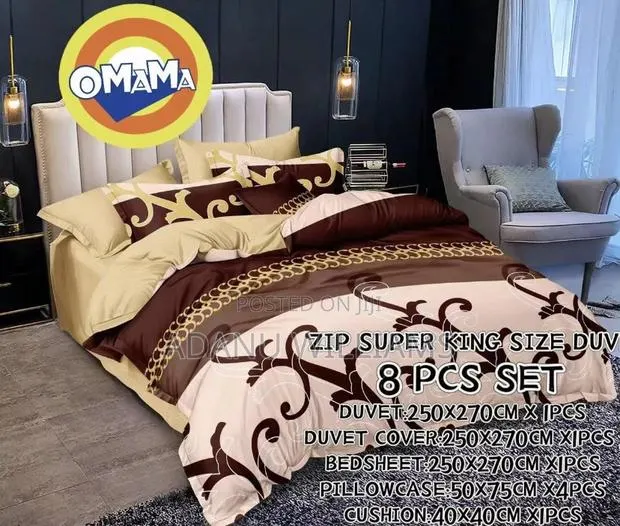 Affordable Luxury Kingsize Duvet Set