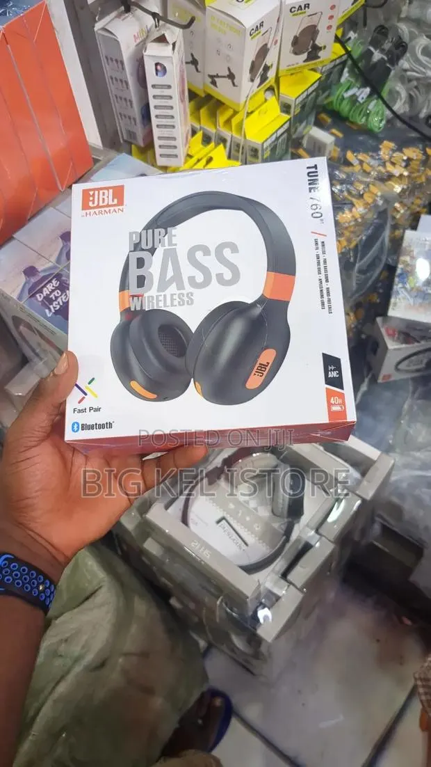 JBL Tune 760 Pure Bass Wireless Headphones · Photo 1