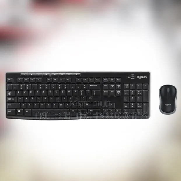 Logitech Mk270 Wireless Keyboard and Mouse Combo · Photo 1