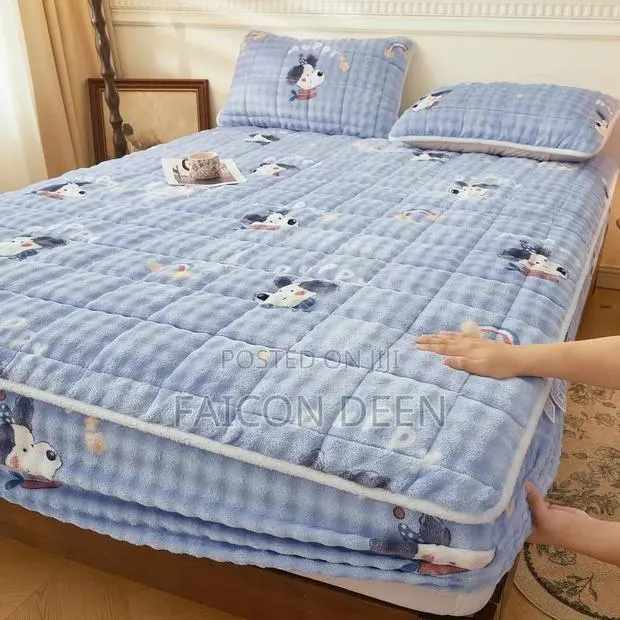 Say Good Bye to Rough Beds ; Thick Fluffy Mattress Covers(In Diff Colo · Photo 1