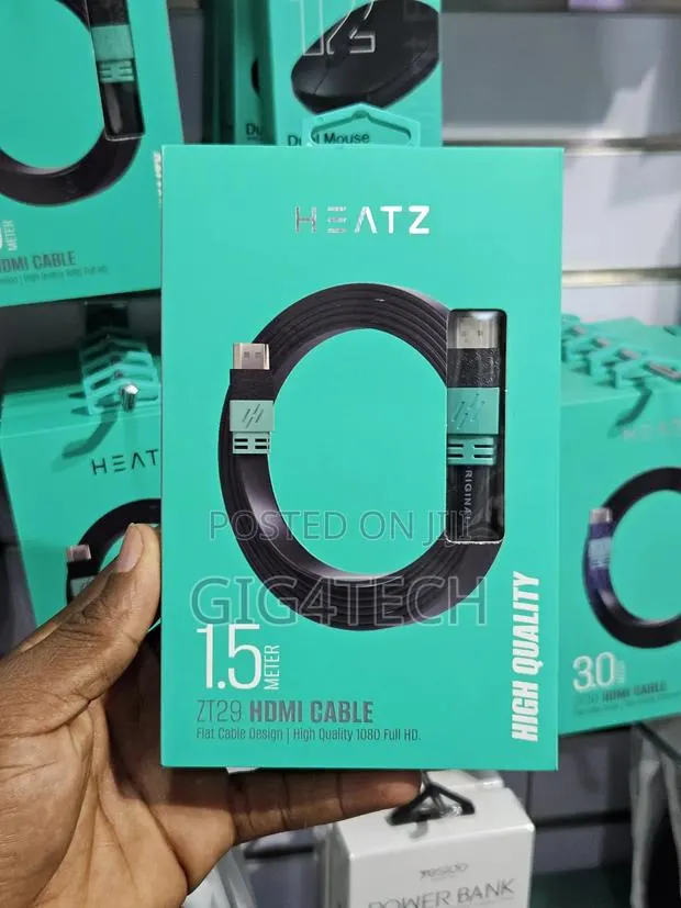 Heatz Zt29 1.5m Hdmi Cable Flat Cable · Photo 1