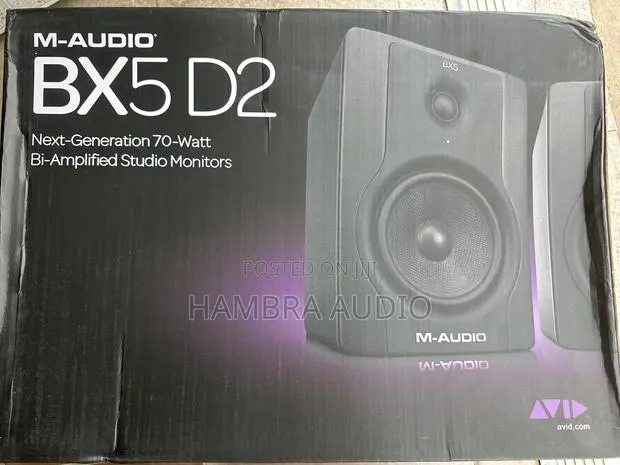 M Audio Bx5 D2 5 Inches Studio Monitors · Photo 1