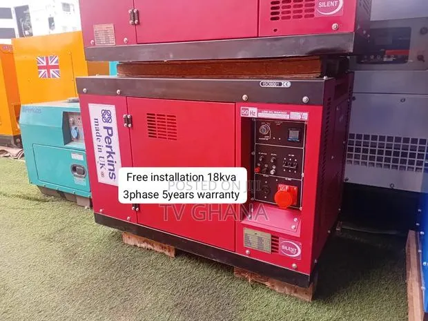 Top-Quality Perkins 18kVA 3-Phase Generator With Warranty18kva · Photo 1