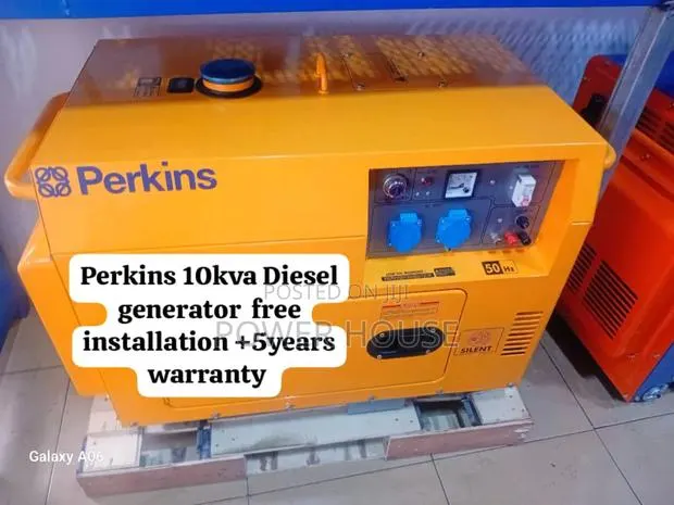 High End Power Perkins Diesel Generator 10kva Silent · Photo 1