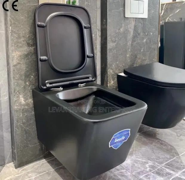 Black Concealed Wall Hung Watercloset · Photo 1