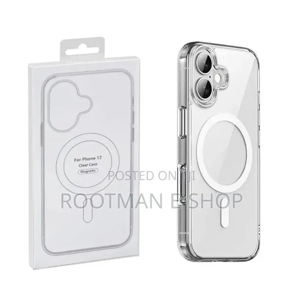 Transparent iPhone 17 Air – Pro Magnetic Charging Case,Anti-Yellowing · Photo 1